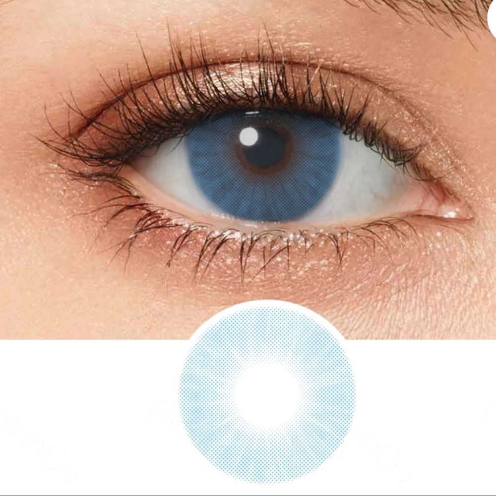 Azul Blue Hidrocor Eye Color Lens - Picture 2 of 3